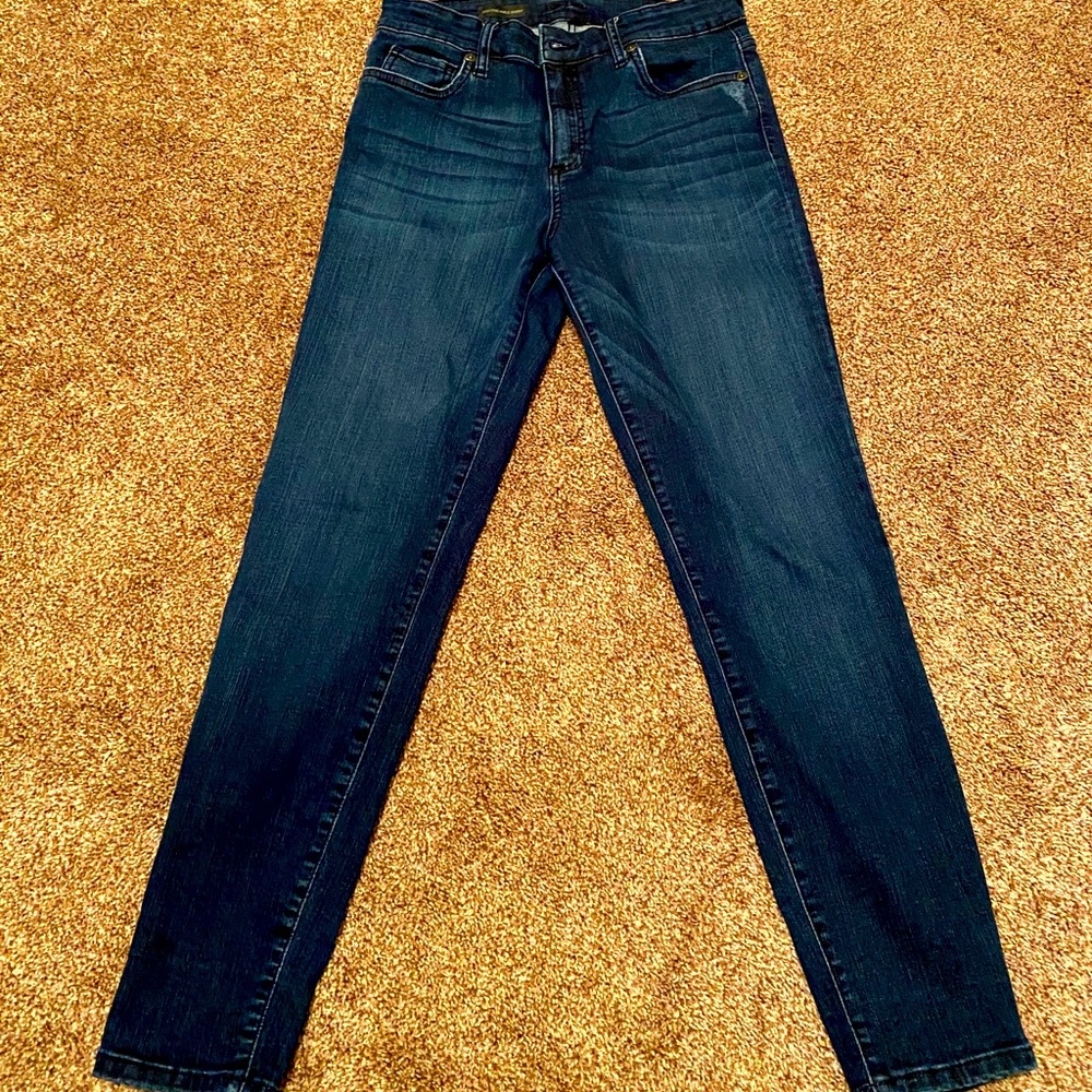 KUT high rise ankle skinny jean